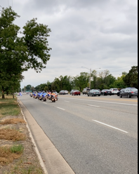 denver-police-department-riding-with-motolight-at-funeral