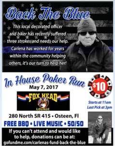 Motolight - Back the Blue Event - In House Poker Run